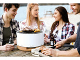 BergHOFF Tabletop BBQ with Tools, White