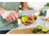 BergHOFF Leo 4.25" Stainless Steel Vegetable Knife with Zester, Gray