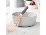 BergHOFF Leo 11" Nonstick Silicone Whisk, Pink & Gray
