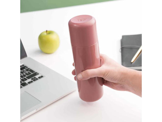 BergHOFF Leo 16.9oz 18/10 Stainless Steel Thermal Flask, Pink