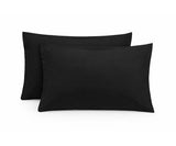 100% Cotton Sateen Pillowcases - Set of 2