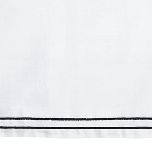 Embroidered Tablecloths - black