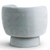 Bloom Upholstered Swivel Barrel Accent Chair (1-Piece)