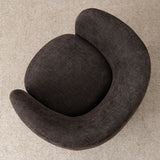 Bloom Upholstered Swivel Barrel Accent Chair (1-Piece)