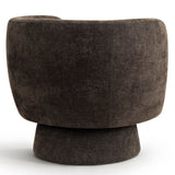 Bloom Upholstered Swivel Barrel Accent Chair (1-Piece)