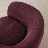 Bloom Upholstered Swivel Barrel Accent Chair (1-Piece)