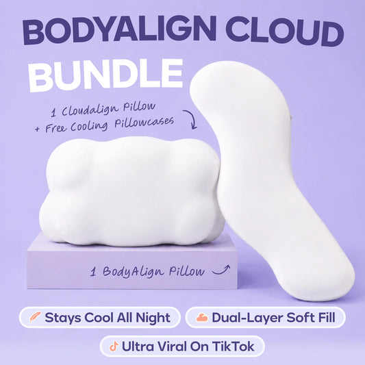 BodyAlign Cooling Pillow + CloudAlign Pillow