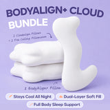 BodyAlign Plus+ Cooling Pillow + 2 CloudAlign Pillows