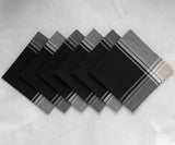 Black Cotton Napkin