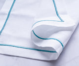 Light Blue Napkins - Embroidery Napkins