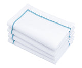 Light Blue Napkins - Embroidery Napkins
