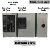 Pioneer® 10,000 BTU 115V Under-Bench RV Inverter Packaged Heat Pump Air Conditioner
