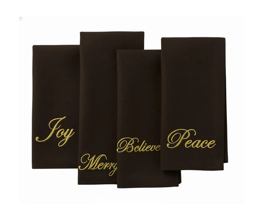 Holiday Sentiment napkins