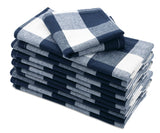 Cotton Napkins - Plaid Cloth Napkins