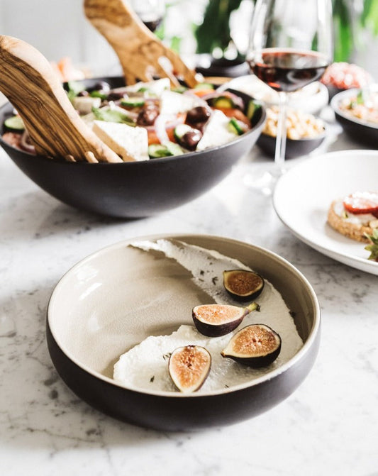 Stoneware Pasta/Salad Plate | Edan 7.9"