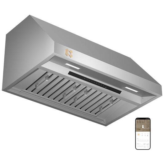 CIARRA Professional Series 36 inch Under Cabinet Range Hood Insert 950 CFM in 304 Stainless Steel | CAS36928A-OW