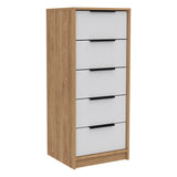 Aniston 2 piece bedroom set, white / pine