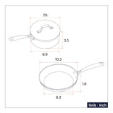 Ciarra Beyond Cookware Mini Duo | Orangina