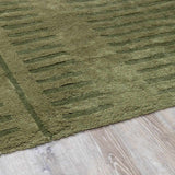 Washable Wool Rug - Green - Clearance