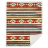Del Sol Campfire Sherpa Throw, 6 MOQ