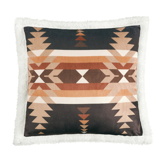 Yosemite Campfire Sherpa Pillow, 6 MOQ