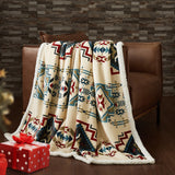 Spirit Valley Campfire Sherpa Throw, 6 MOQ