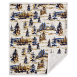 Acadia Campfire Sherpa Throw, 6 MOQ