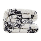 Ranch Life Western Toile Campfire Sherpa Throw, 6 MOQ