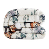 Ranch Life Western Toile Campfire Sherpa Throw, 6 MOQ