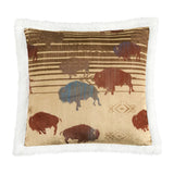 Home on the Range Campfire Sherpa Pillow, 6 MOQ