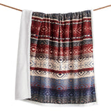 Home on the Range Aztec Campfire Sherpa Throw, 6 MOQ