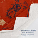 Marfa Campfire Sherpa Throw, 6 MOQ
