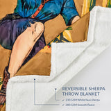 Gunslinger Campfire Sherpa Throw, 6 MOQ