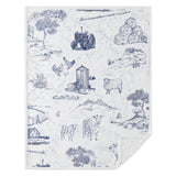 Farm Life Campfire Sherpa Throw, 6 MOQ