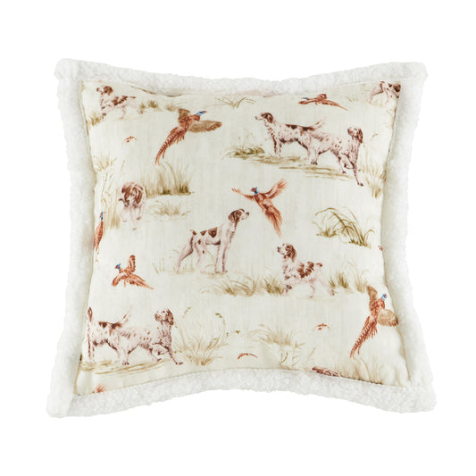 Hunt Life Campfire Sherpa Pillow