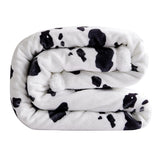 Elsa Cowhide Campfire Sherpa Throw, 6 MOQ