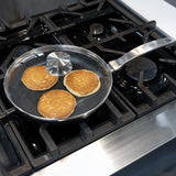 CHD Dual Ceramic Layer, Diamond Reinforced Nonstick Fry Pan with Glass Lid | Made in Switzerland