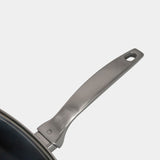 CHD Dual Ceramic Layer, Diamond Reinforced Nonstick 11" x 11" Square Saute Pan with Glass Lid | Made in Switzerland