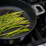 CHD Dual Ceramic Layer, Diamond Reinforced Nonstick Sauteuse with Glass Lid | Made in Switzerland
