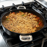CHD Dual Ceramic Layer, Diamond Reinforced Nonstick Sauteuse with Glass Lid | Made in Switzerland