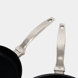 CHD Dual Ceramic Layer, Diamond Reinforced Nonstick 9.5" & 11" 2-Piece Set - Fry Pan Duo | Made in Switzerland