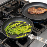 CHD Dual Ceramic Layer, Diamond Reinforced Nonstick 9.5" & 11" 2-Piece Set - Fry Pan Duo | Made in Switzerland