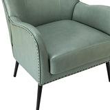 Shepherd Wingback Vegan Leather Armchair(Optional Types)