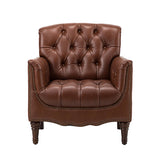 Enrique Genuine Leather Armchair