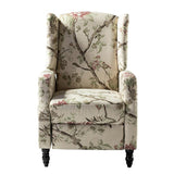 Lilith Upholstered Recliner Chair with Adjustable Backrest & Footrest