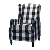 Lilith Upholstered Recliner Chair with Adjustable Backrest & Footrest