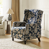 Lilith Upholstered Recliner Chair with Adjustable Backrest & Footrest
