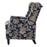 Lilith Upholstered Recliner Chair with Adjustable Backrest & Footrest