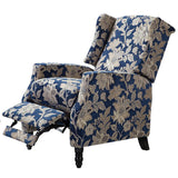 Lilith Upholstered Recliner Chair with Adjustable Backrest & Footrest