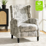 Lilith Upholstered Recliner Chair with Adjustable Backrest & Footrest